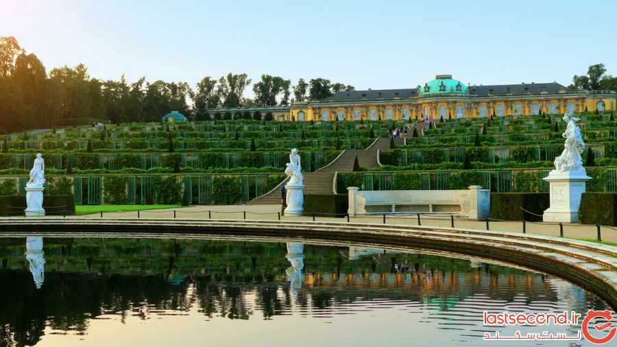 کاخ ورسای در آلمان : کاخ های جذاب و خارق العاده پارک سانسوسی ‏