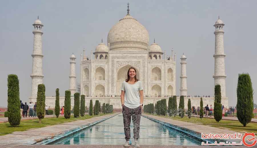 گردشگر 23 ساله رکورد سفرهای جهانی را می شکند