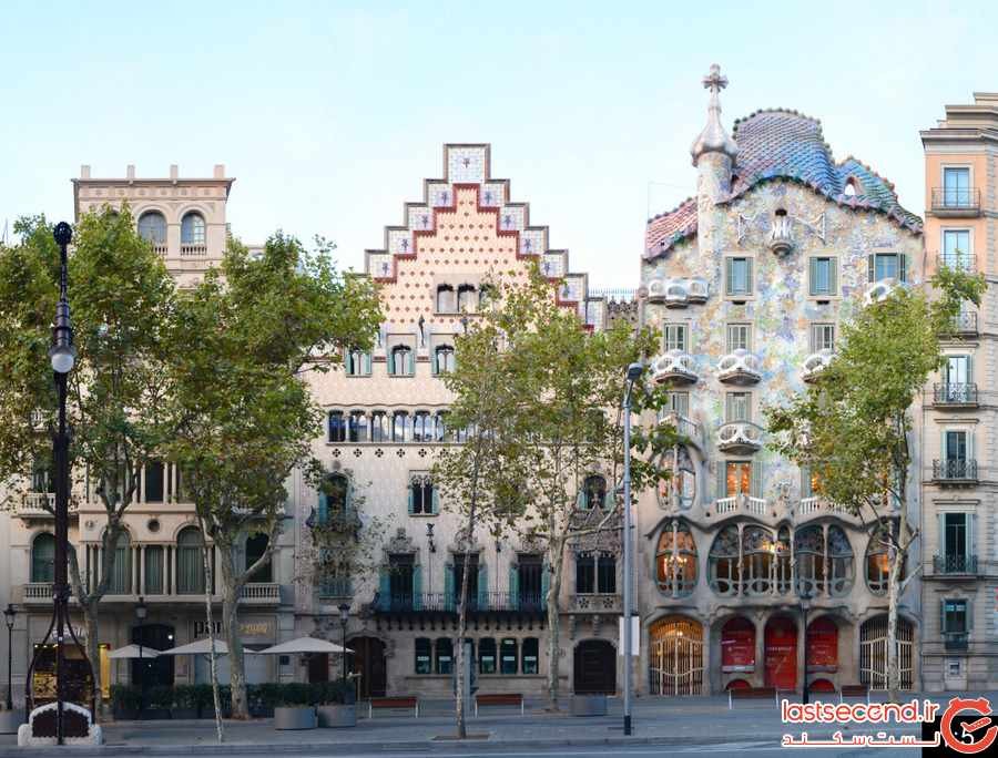 زیباترین خیابان ها در بارسلون