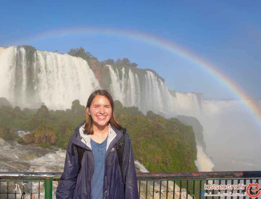 گردشگر 23 ساله رکورد سفرهای جهانی را می شکند