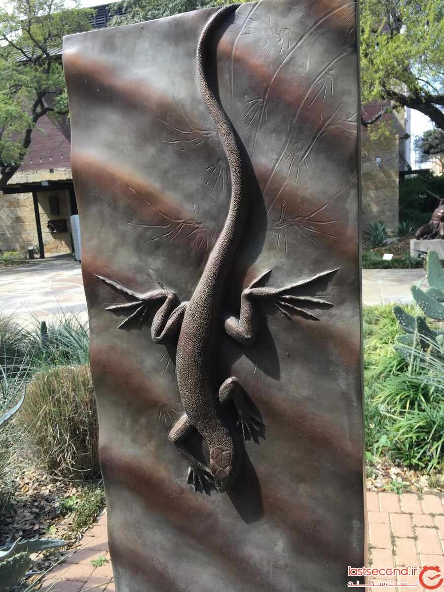 باغ رازآلود مجسمه ها در تگزاس