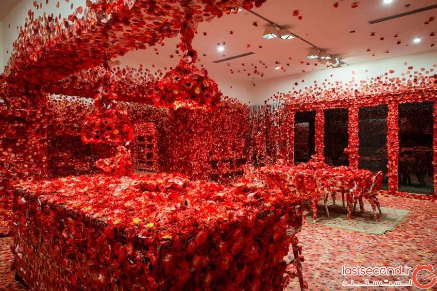 رویای گل های سرخ که به اثر هنری تبدیل شدند