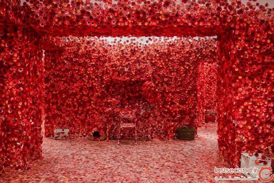 رویای گل های سرخ که به اثر هنری تبدیل شدند
