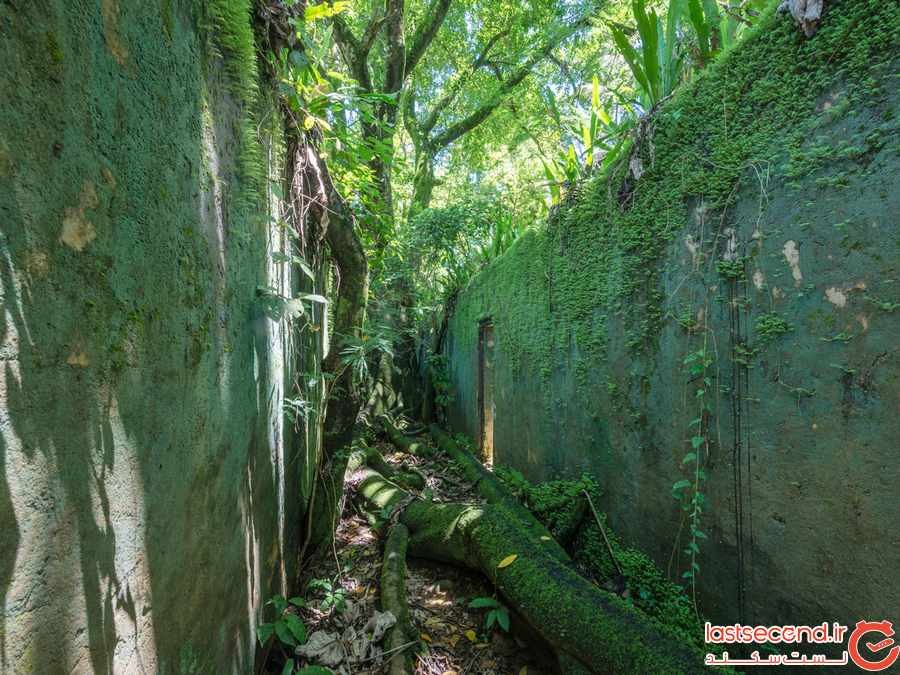 جزیره متروکه ای که زمانی یک تبعیدگاه خشن بود ‏