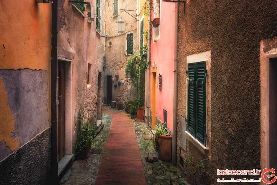 تصاویری از کوچه پس کوچه های زیبای ایتالیا ‏