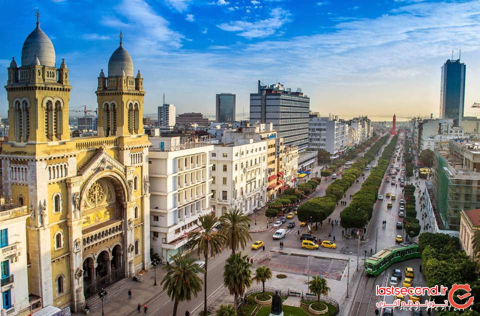 خیابان حبیب بورقیبه تونس