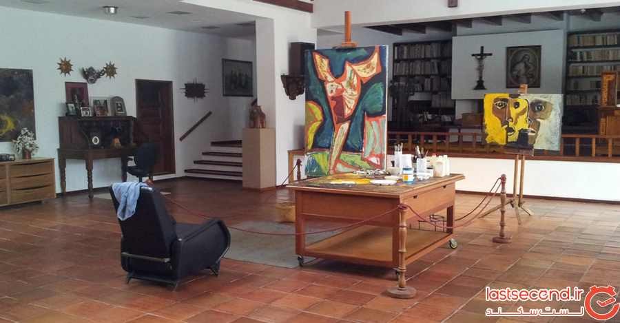 موزه ای در خانه ی نقاش سابق در اکوادور