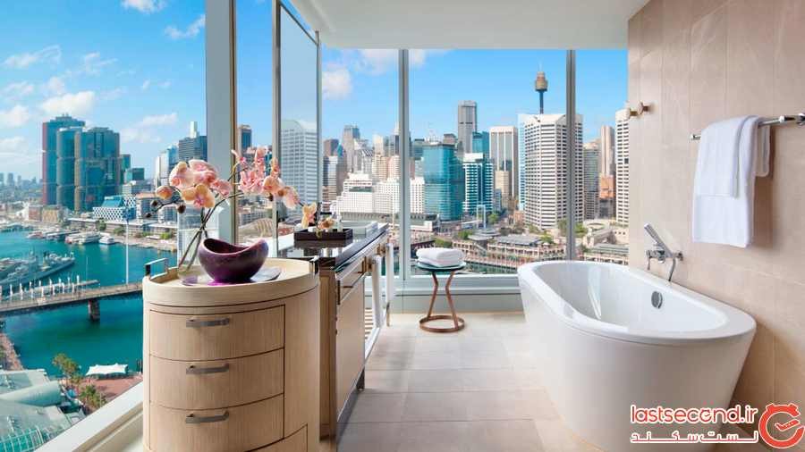 ده تا از حمام های موجود در بزرگ ترین هتل ها در سراسر جهان که دارای منظره ی عالی هستند.