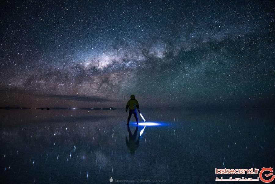 دشت­های نمکیِ بولیوی؛ یادآور کهکشانی در دوردست­ها