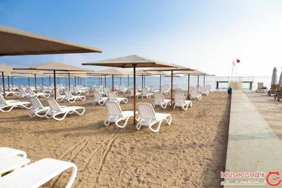تورکیز پالمت مارینا ، هتلی با ساحل اختصاصی در کمر آنتالیا