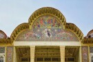 نمایی از باغ ارم شیراز نمای باغ ارم شیراز