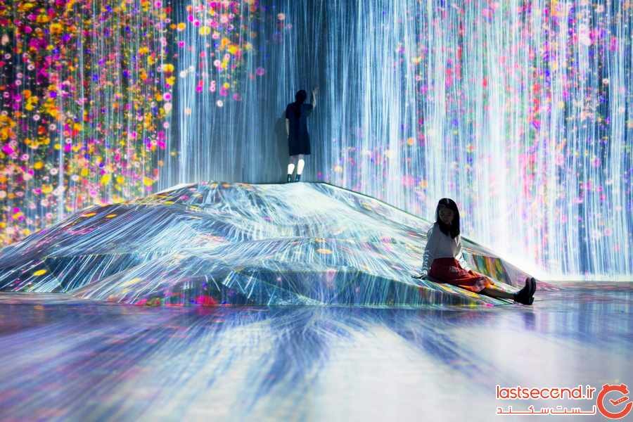 موزه جدید هنر در توکیو شما را به دنیای شگفت انگیز هنر دیجیتال می برد
