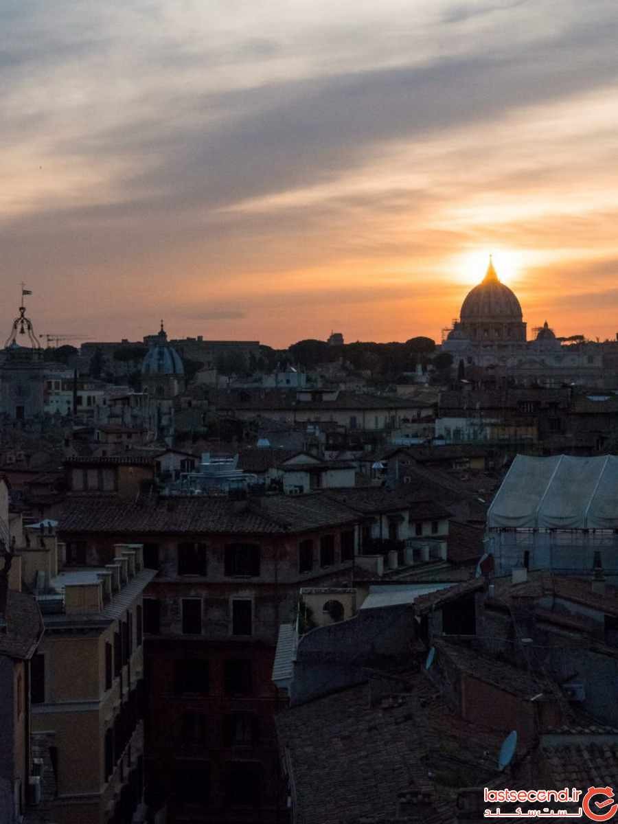 چهار چشم انداز زیبا و تماشایی در رم