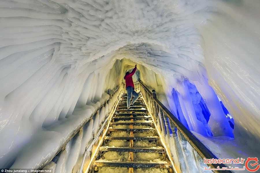 غارهای یخی که هرگز ذوب نمی‌شوند