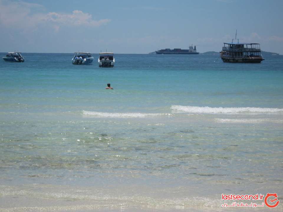 ساحل جزیره مرجان پاتایا