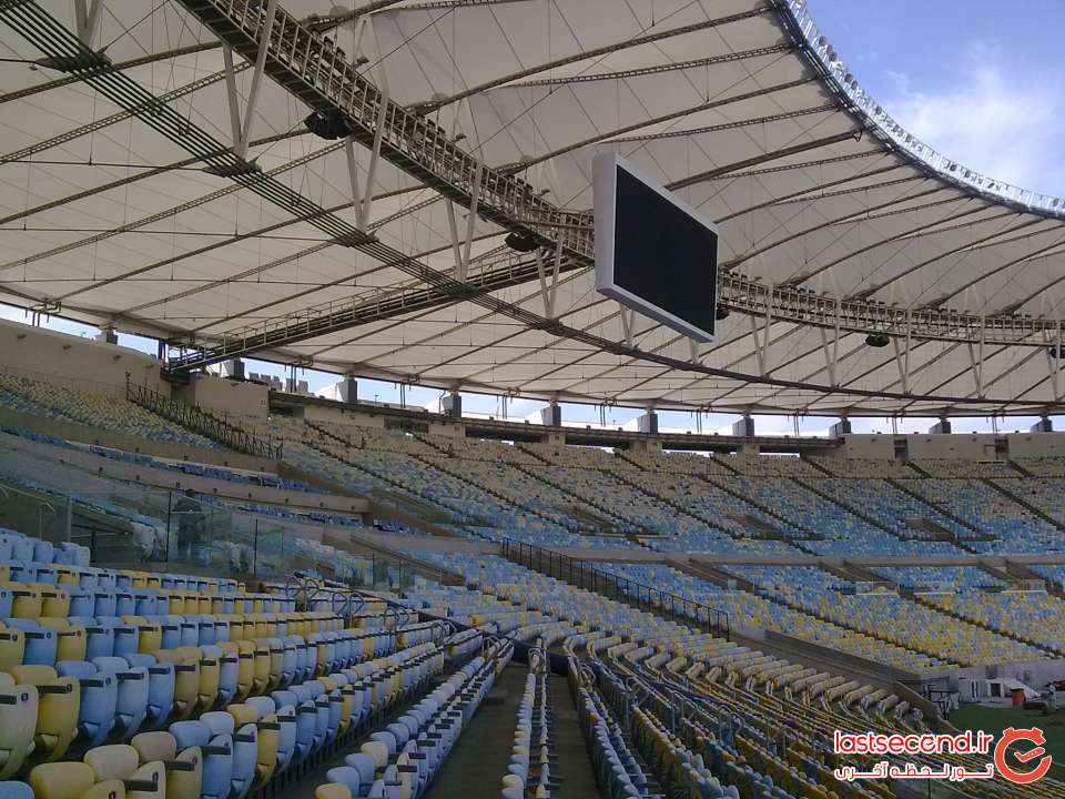 نمای درونی استادیوم ماراکانا