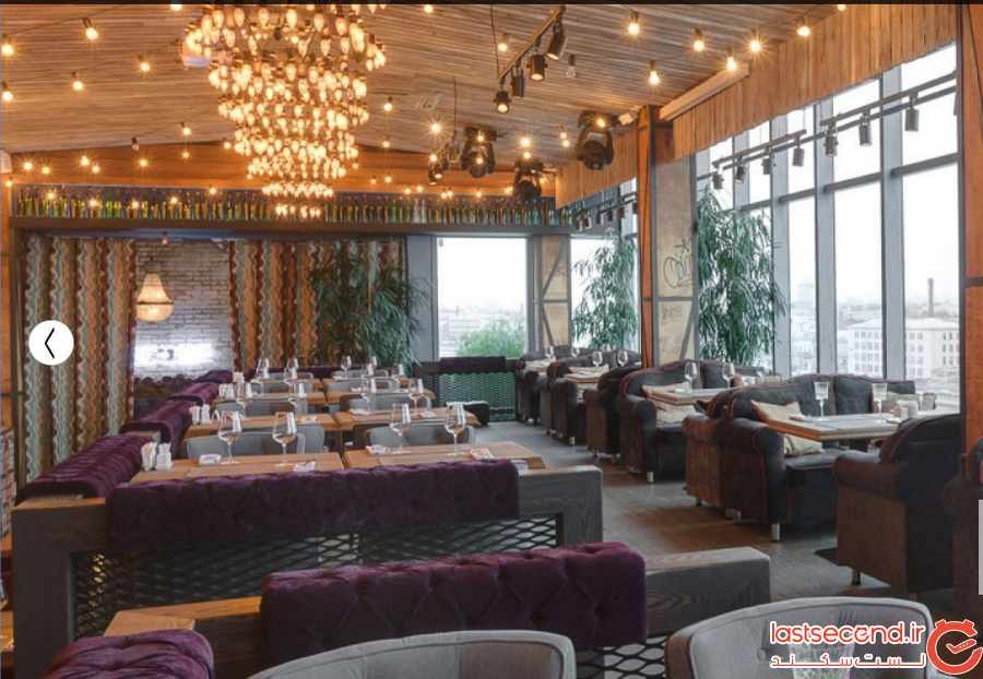 رستوران طبقه 18 سن پترزبورگ