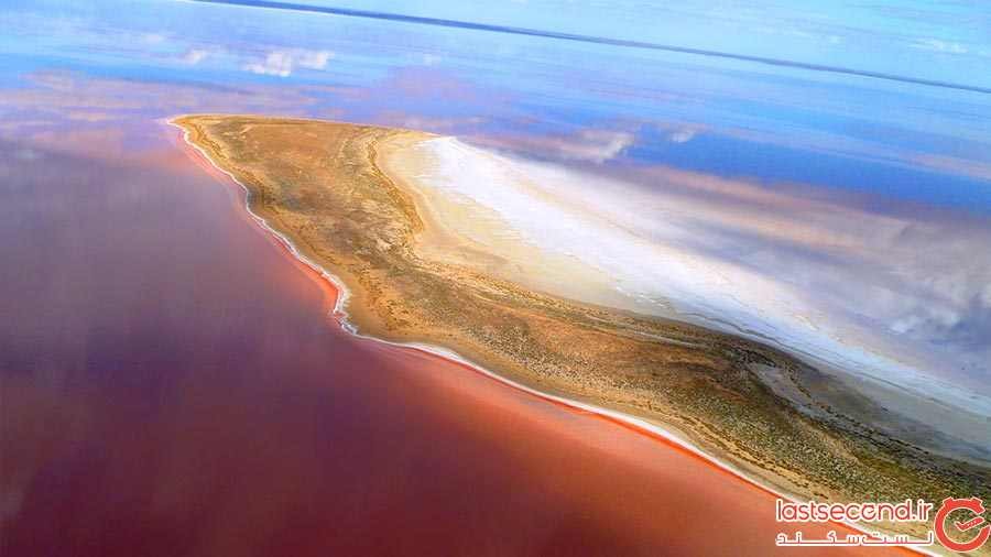 دریاچه رنگین کمان استرالیا