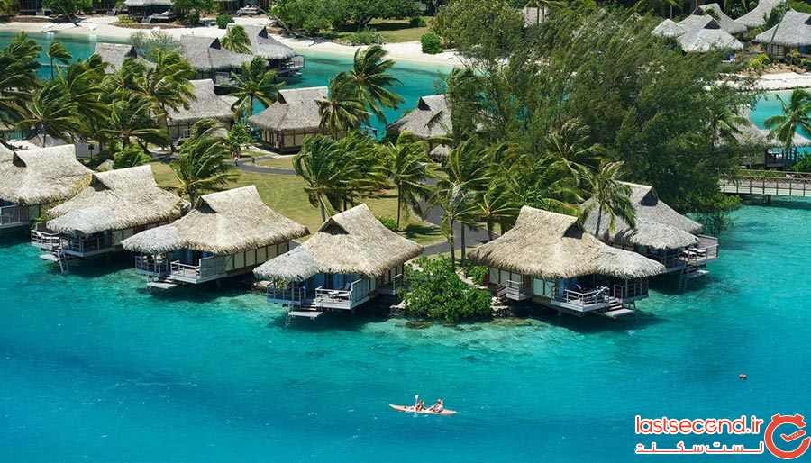  InterContinental Moorea Resort & Sp، جزیره موئورئا در اقیانوس آرام