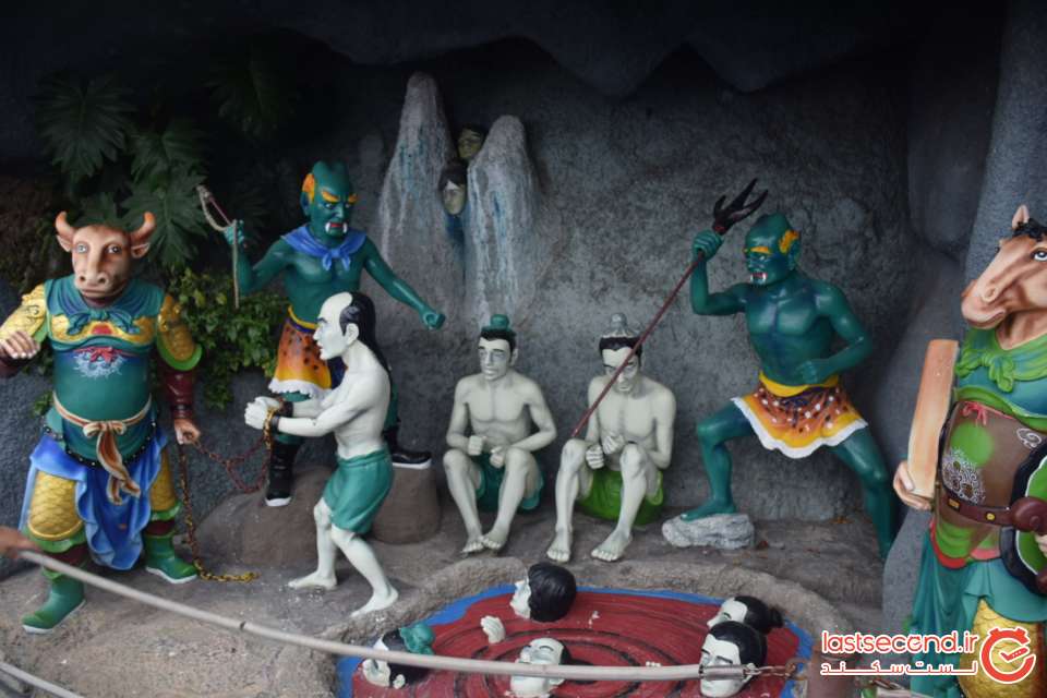 مجسمه های جهنم در کوآلالامپور