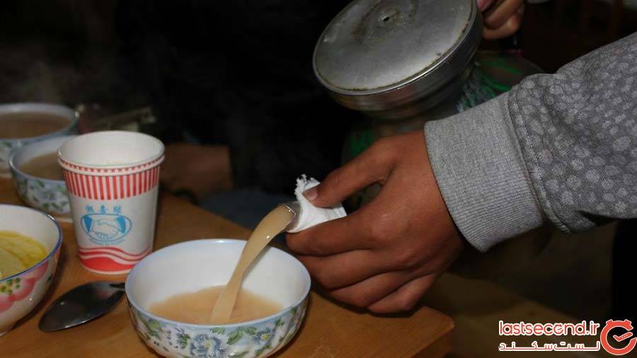 چای کره‌ای یا چای شور در تبت