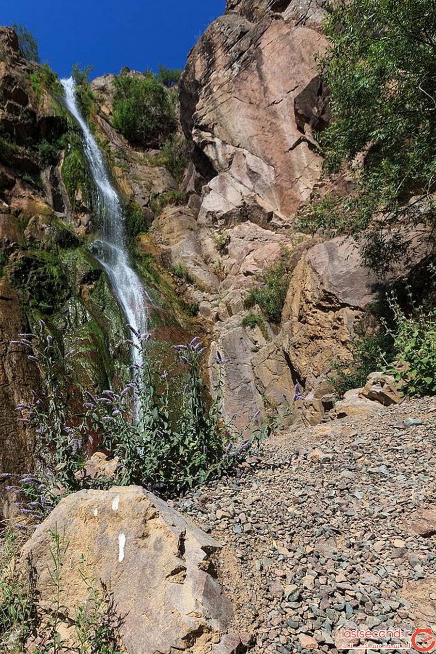 آبشار گوسگارف در پایتخت تاجیکستان