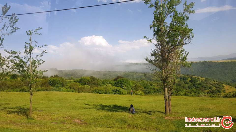 مسیر بین راهی سرعین تا جنگلهای فندوقلو
