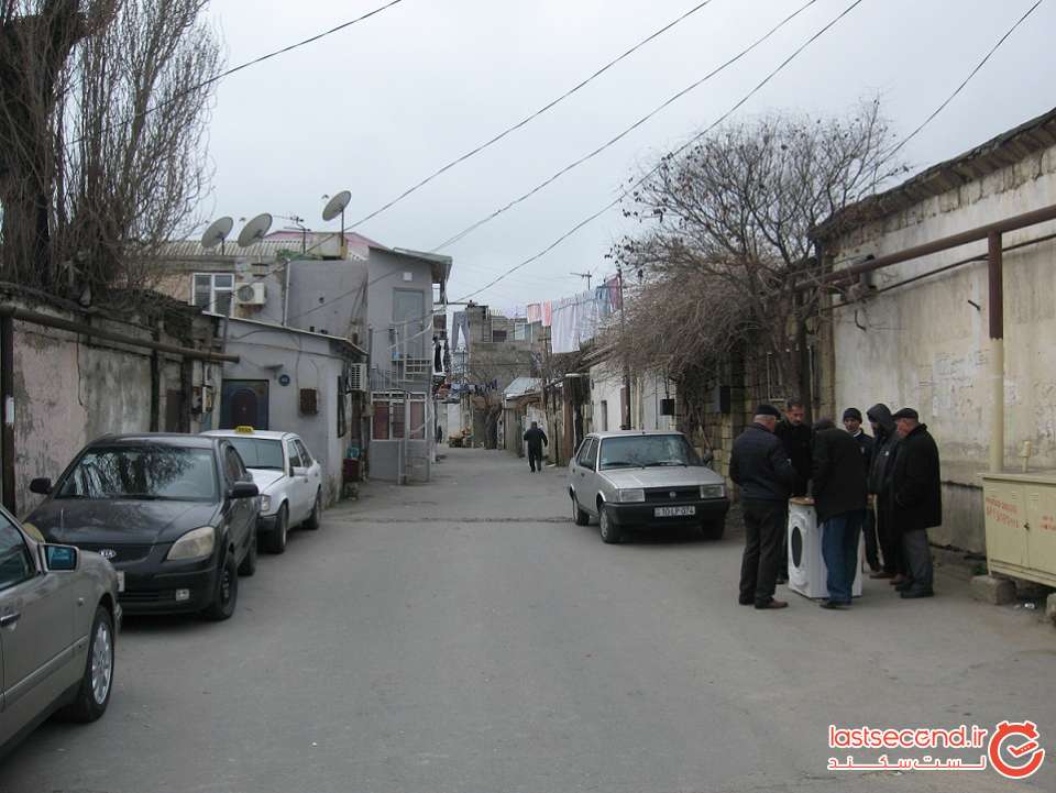 محله های قدیمی باکو