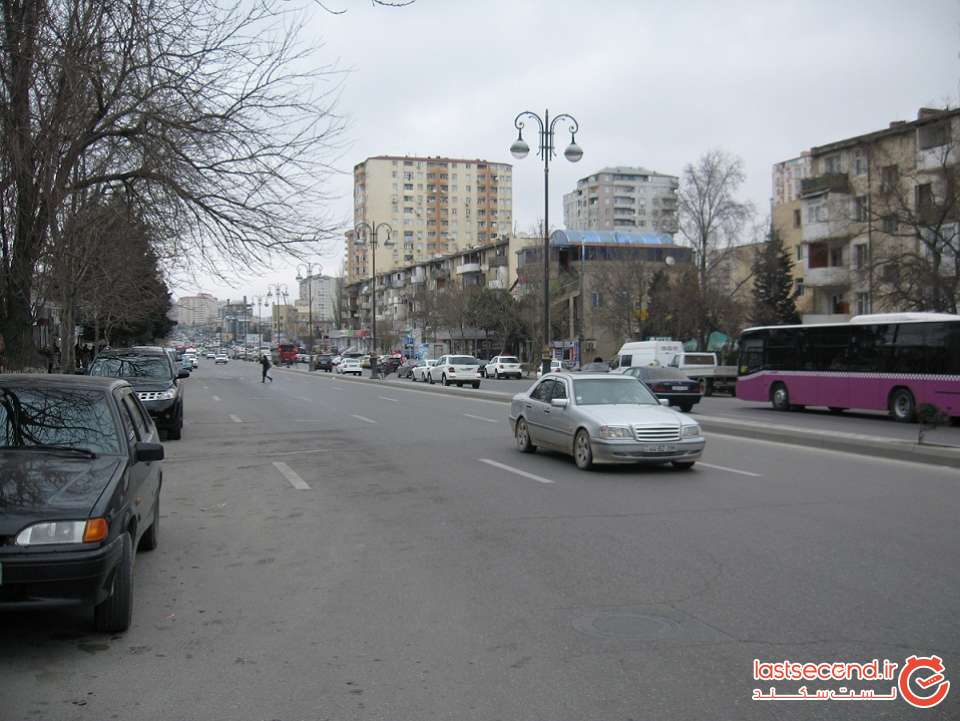 خیابان شریف زاده در منطقه یاسامال