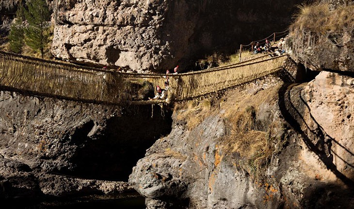 پل علفی معروف کشور پرو
