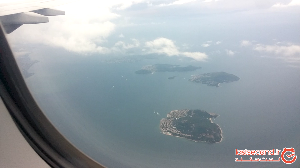 استانبول از هواپیما