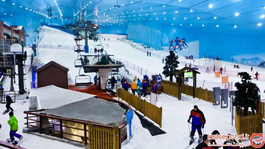 بزرگترین پیست اسکی مصنوعی دنیا