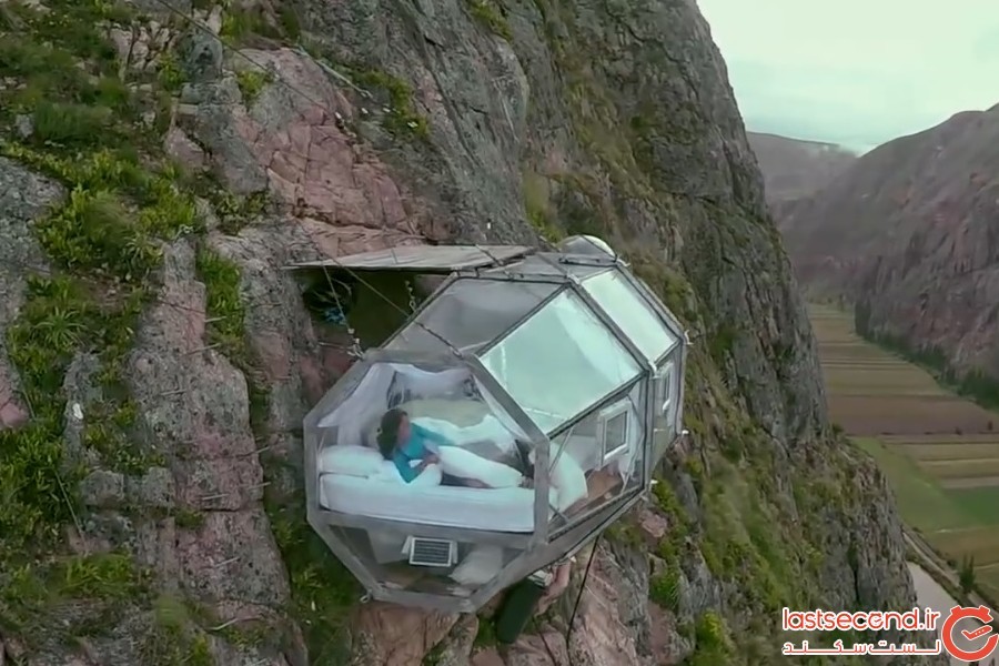 هتل صخره ای Skylodge Adventure Suites