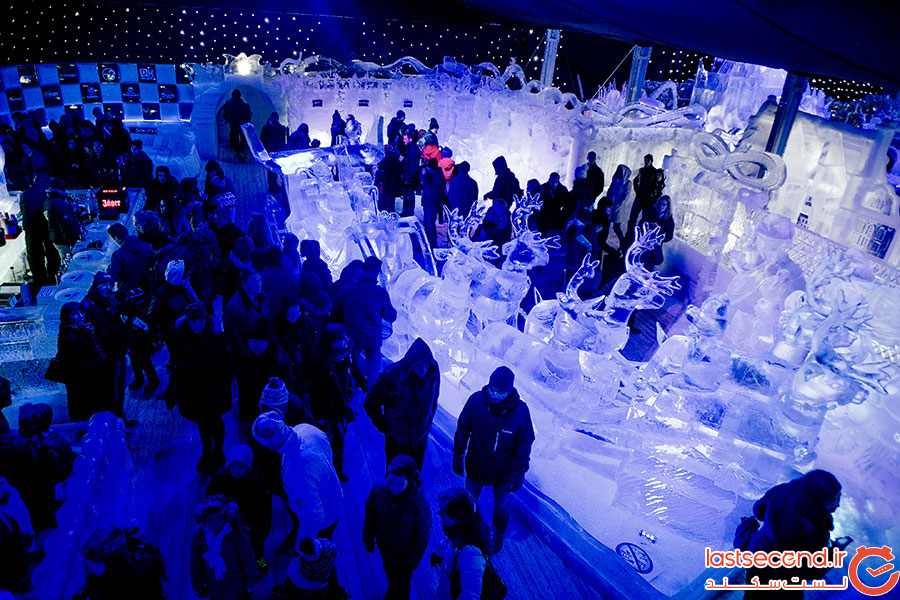 جشنواره زمستانی برف و یخ؛ بلژیک