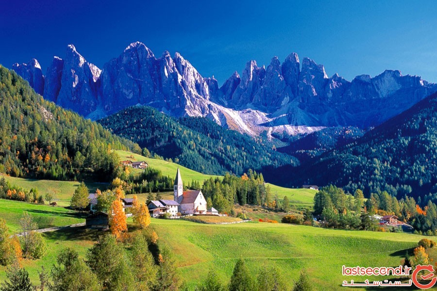 کوهستان دولومیت در ایتالیا