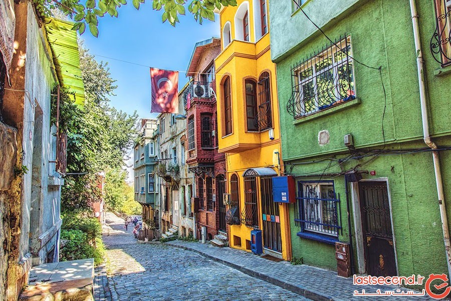 محله قدیمی بلاط در استانبول