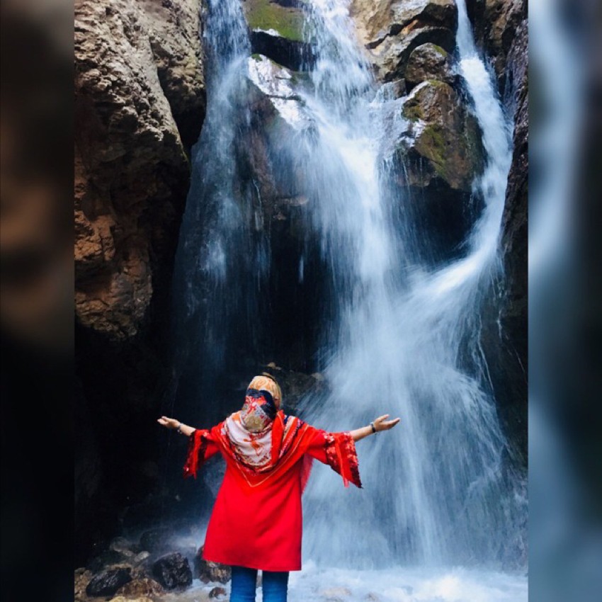 آبشار زيباي مجن، آبشار مجن شاهرود، شاهرود، ایران | لست سکند