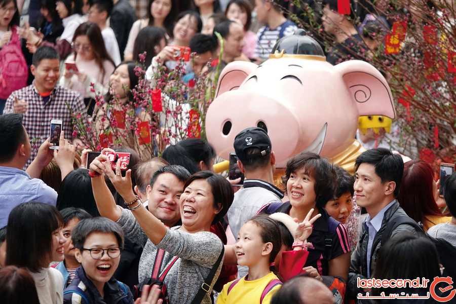 تصاویری از جشن سال نوی چینی 2019