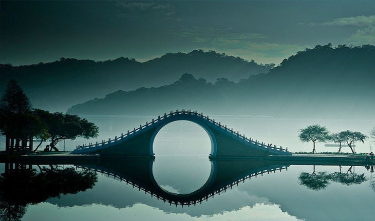 عجایب پل ماه در مرکز تایوان
