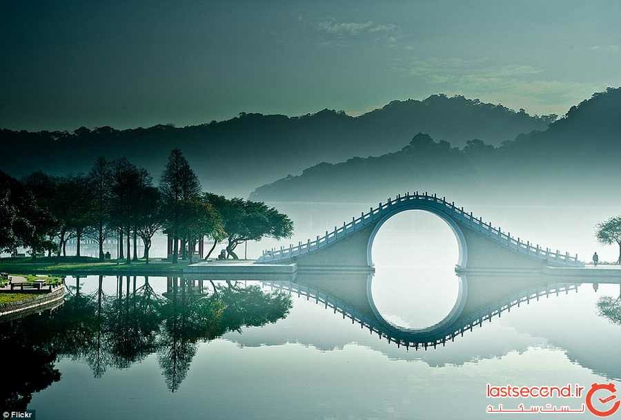 پل ماه در مرکز تایوان