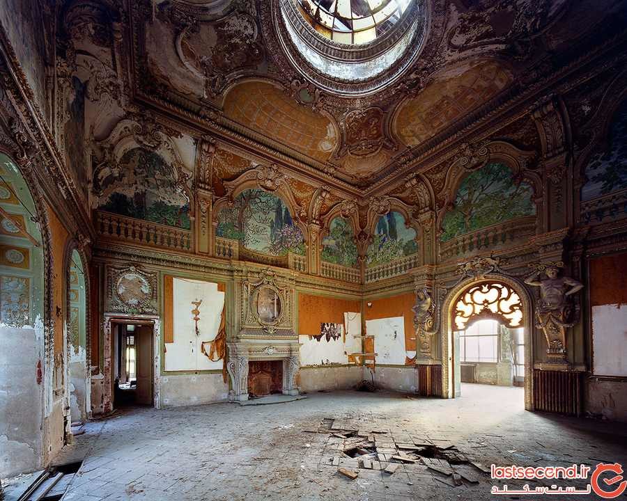 تصاویر از کاخ های متروکه ایتالیا