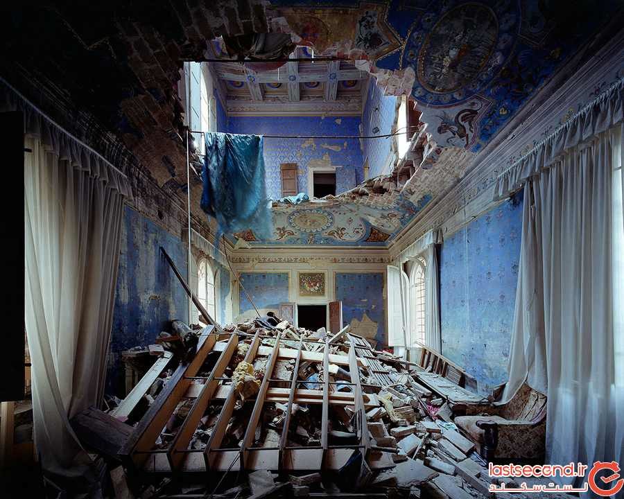 تصاویر از کاخ های متروکه ایتالیا