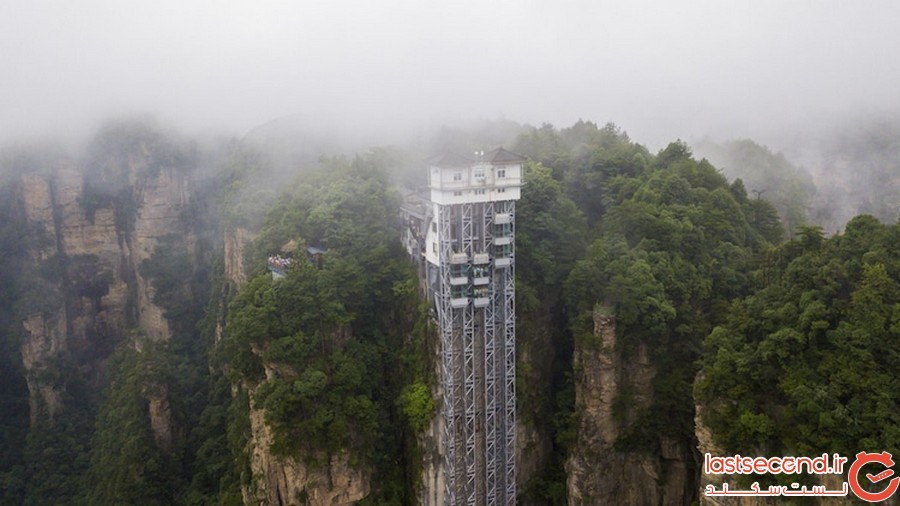 بلندترین آسانسور فضای باز در دنیا