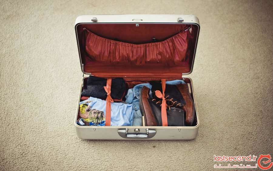 پنج مرحله برای بستن چمدانتان