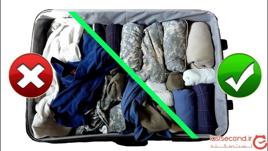 پنج مرحله برای بستن چمدانتان