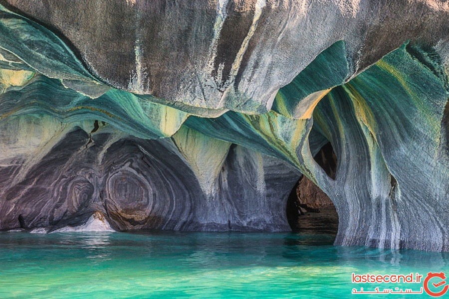 غارهای مرمرین، شیلی