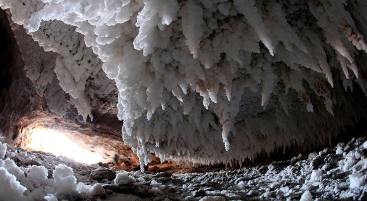 غار نمکدان قشم، دومین غار طولانی نمکی در جهان