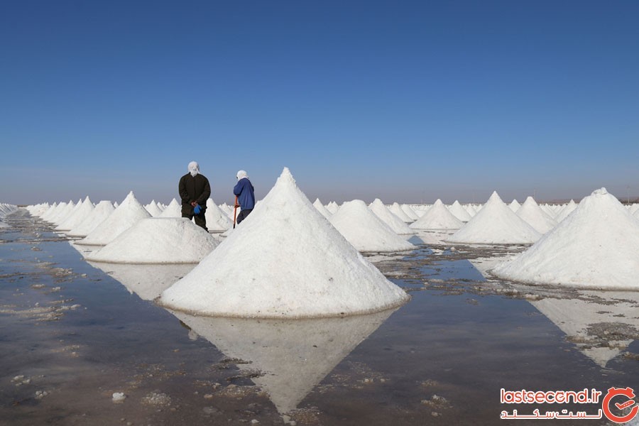 زیبایی خیره کننده معادن نمک در جهان