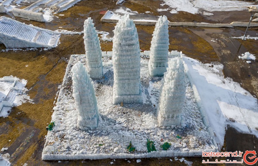 بزرگ ترین فستیوال برف و یخ 2019 چین در حال آب شدن است