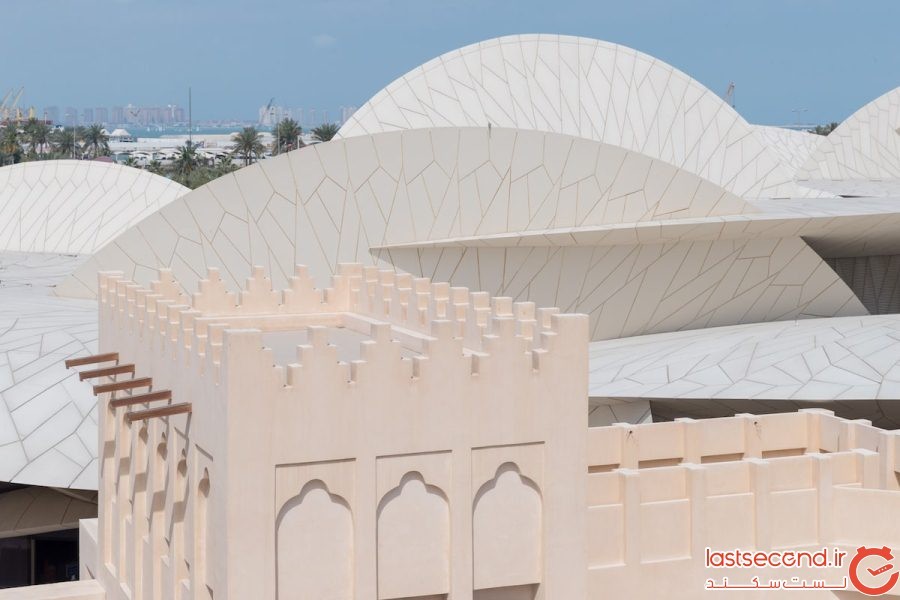 موزه ملی قطر، به‌ طول تقریبی 1/5 کیلومتر، بالاخره افتتاح شد
